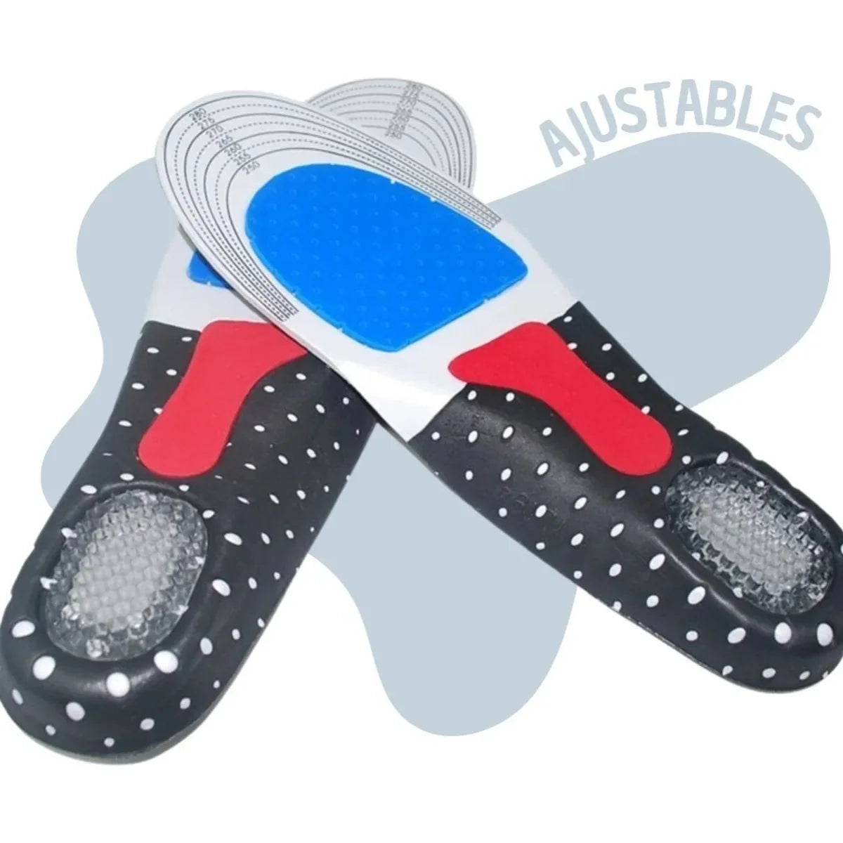 Plantilla Pie 4d Talla Ajustable