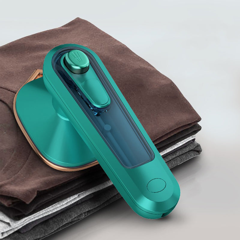 Mini Plancha Electrica A Vapor Verde