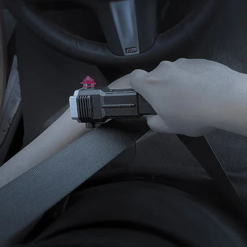 Linterna Con Martillo De Seguridad y Auto