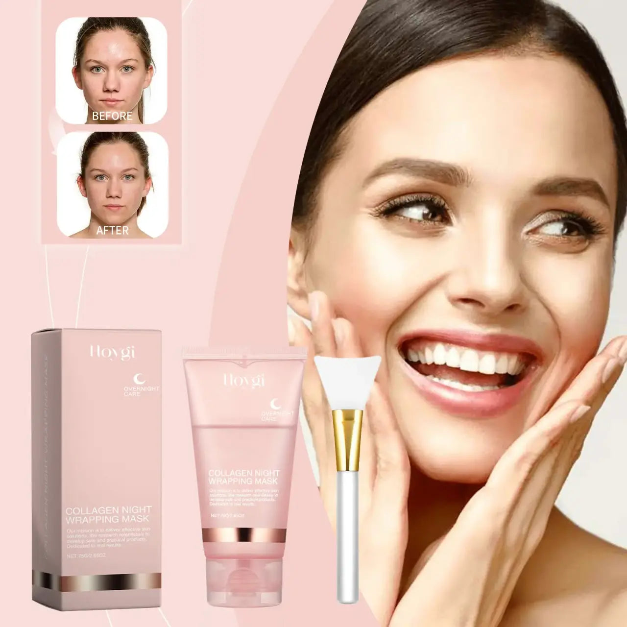 Mascara Facial de Colageno
